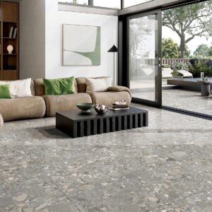 Cobbles Terrazzo Tile Lifestyle Images
